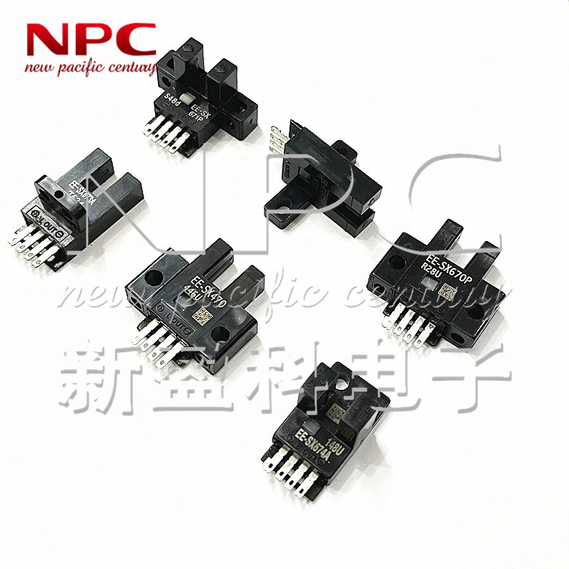 Csatornaszélű fotóelektrikus érzékelő EE-SX671P, távoli infravörös sáv, félvezető alapú, kimenet: fotóérzékeny eszköz