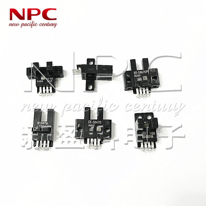 Csatornaszélű fotóelektrikus érzékelő EE-SX671P, távoli infravörös sáv, félvezető alapú, kimenet: fotóérzékeny eszköz