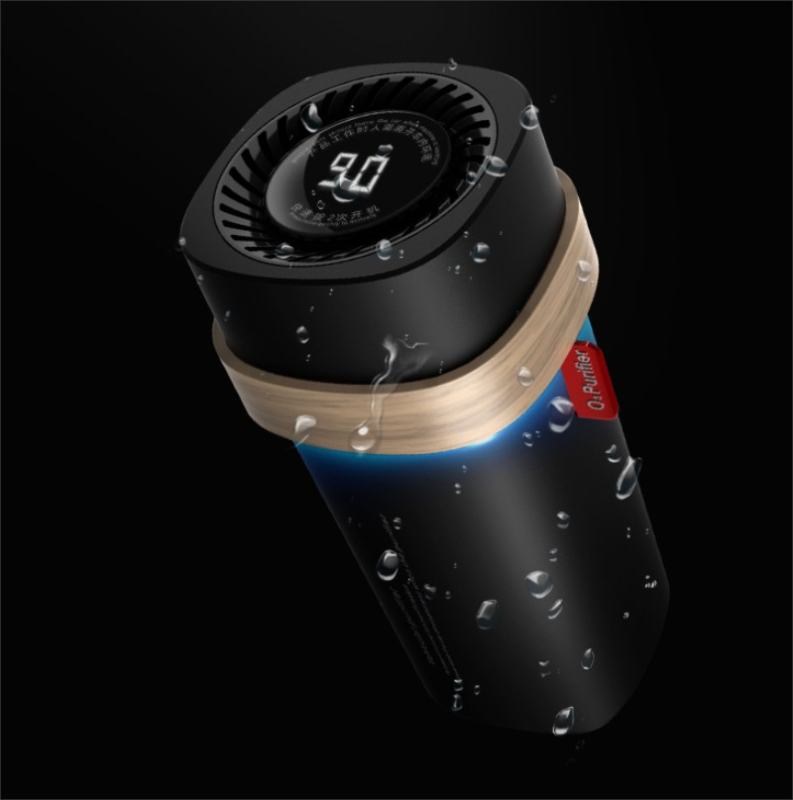 Καθαριστής αέρα αυτοκινήτου με εξάλειψη φορμαλδεΰδης και οζονικό καθαρισμό, 50 m³/h, ≤36 dB, κατάλληλο για 11–20 m²