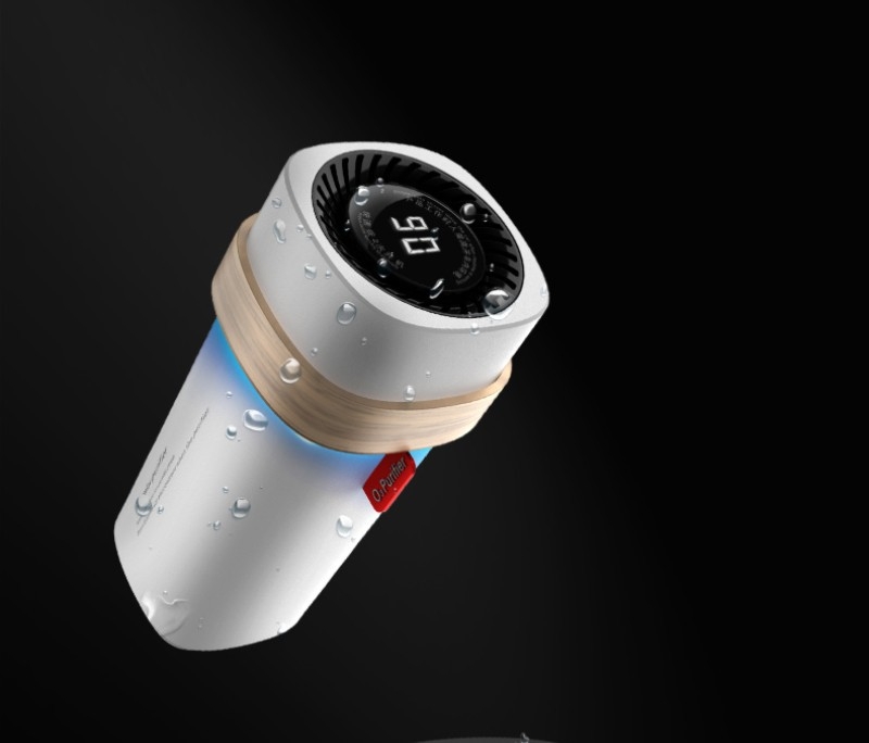 Καθαριστής αέρα αυτοκινήτου με εξάλειψη φορμαλδεΰδης και οζονικό καθαρισμό, 50 m³/h, ≤36 dB, κατάλληλο για 11–20 m²