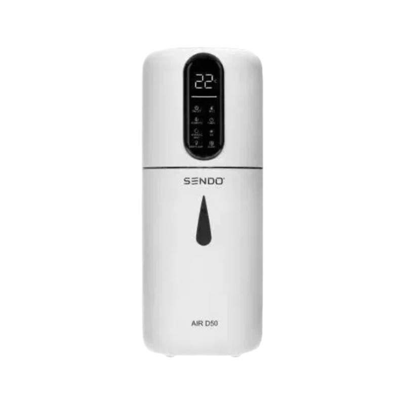 Υπερηχητικός οικιακός υγραντήρας, δεξαμενή 2.6–4.0 L, 1 έξοδος ομίχλης, χρονοδιακόπτης >8 ωρών, θόρυβος <36 dB, αυτόματη απενεργοποίηση