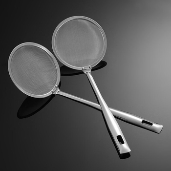 Lingură de filtrare a uleiului din oțel inoxidabil 304, plasă 60, pentru filtrarea laptelui de soia, resturi de soia, cernere făină, coacere