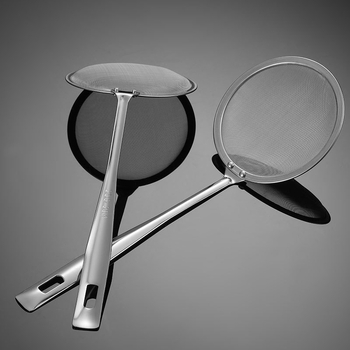 Lingură de filtrare a uleiului din oțel inoxidabil 304, plasă 60, pentru filtrarea laptelui de soia, resturi de soia, cernere făină, coacere