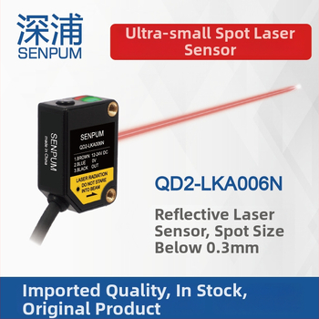 Fotoelektrický laserový senzor QD2-LKA006N, séria Qd2-l, IP66, 1 ks.