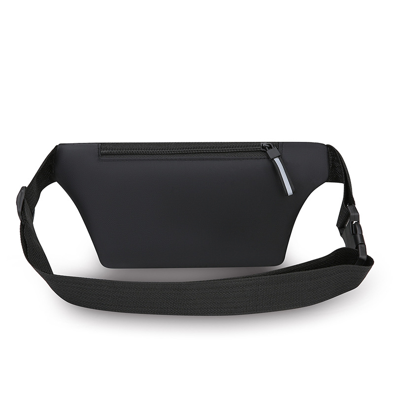 Geantă de talie sport unisex din material Oxford, respirabilă și ultra-ușoară, antibacteriană, pentru sporturi în aer liber, stil stradal, buzunar pentru telefon