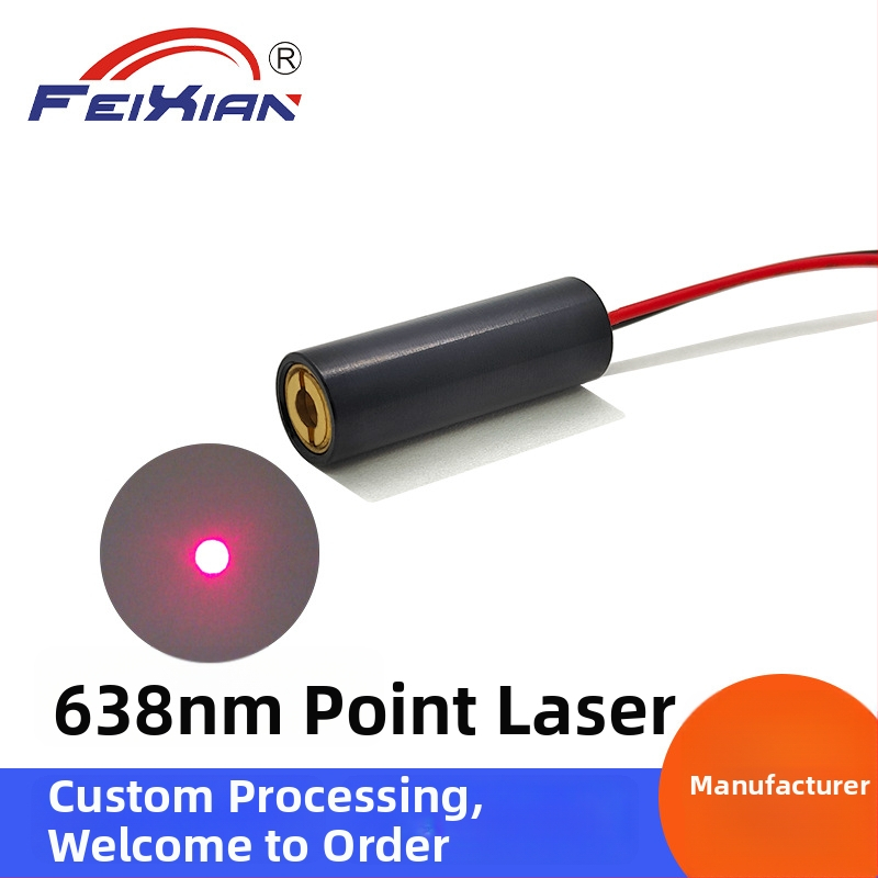 FEIXIAN Pontos fotóelektrikus kapcsoló lézerfej modul 638 nm 20 mW