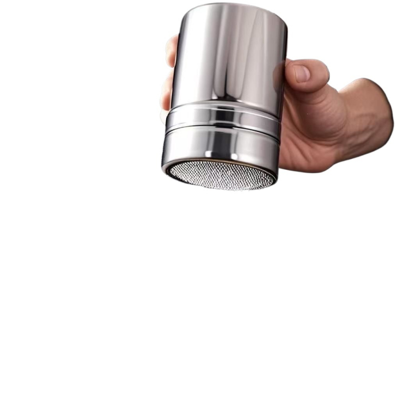 Dozator din oțel inoxidabil pentru pulberi și sită de făină — unealtă de bucătărie multifuncțională, Chongda, cod articol 743394982076, material: oțel inoxidabil, stil: Alt