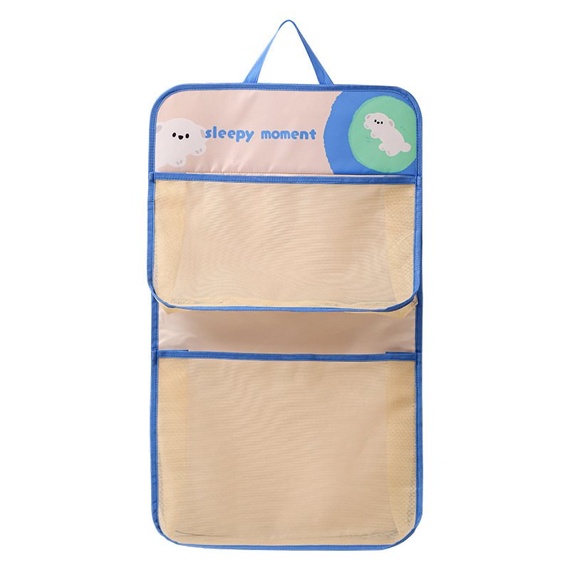 Sac de depozitare atârnat - Dublu nivel, Capacitate mare, Organizator de garderobă pentru dormitor, Pentru lenjerie și haine, Model 1490