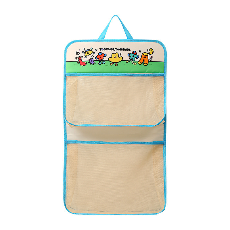 Sac de depozitare atârnat - Dublu nivel, Capacitate mare, Organizator de garderobă pentru dormitor, Pentru lenjerie și haine, Model 1490