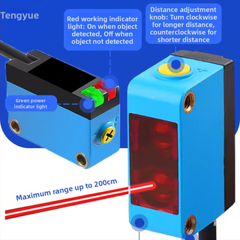 Senzor fotoelectric cu laser, reflexie difuză de fundal CX-441/CX-442, poate înlocui GTB6N1211