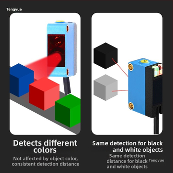 Senzor fotoelectric cu laser, reflexie difuză de fundal CX-441/CX-442, poate înlocui GTB6N1211