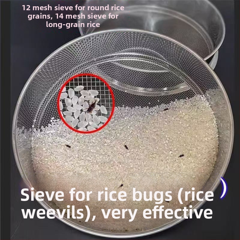 Unique múčne sito s sieťou z 304 nerezu pre ryžu a ďalšie obilniny