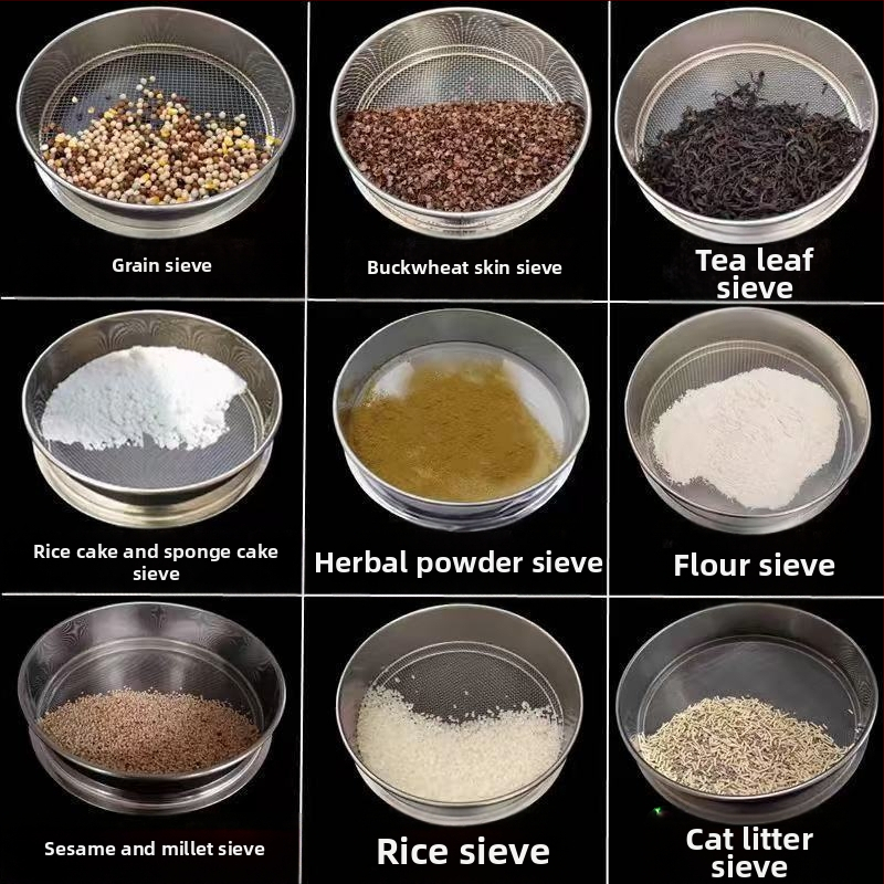 Unique múčne sito s sieťou z 304 nerezu pre ryžu a ďalšie obilniny
