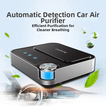 Automobilový čistič vzduchu, model Q8, výkon 6W, napájanie 12V, koncentrácia záporných iónov 2000