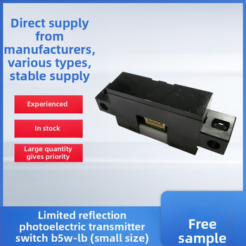 B5W-LB Senzor fotoelectric – întrerupător compact de poziție pentru detectarea obiectelor transparente