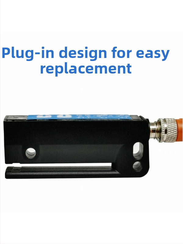 Mașină de etichetare tip slot cu senzor de etichete autocolante, precizie înaltă, model WFS3-40N415, ochi optic ZX-BQ100