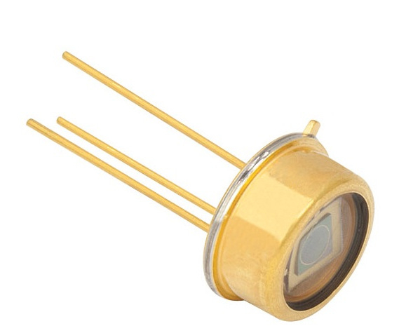 Receptor optic în ambalaj metalic TO-5, domeniu infraroșu apropiat 500-1700 nm, viteză înaltă