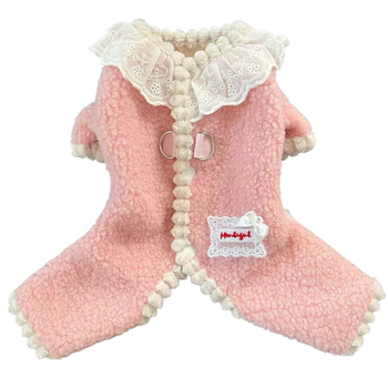 Kis testű kutyáknak szóló, fleece-bevonattal ellátott ruházat, őszi–téli, uniszex