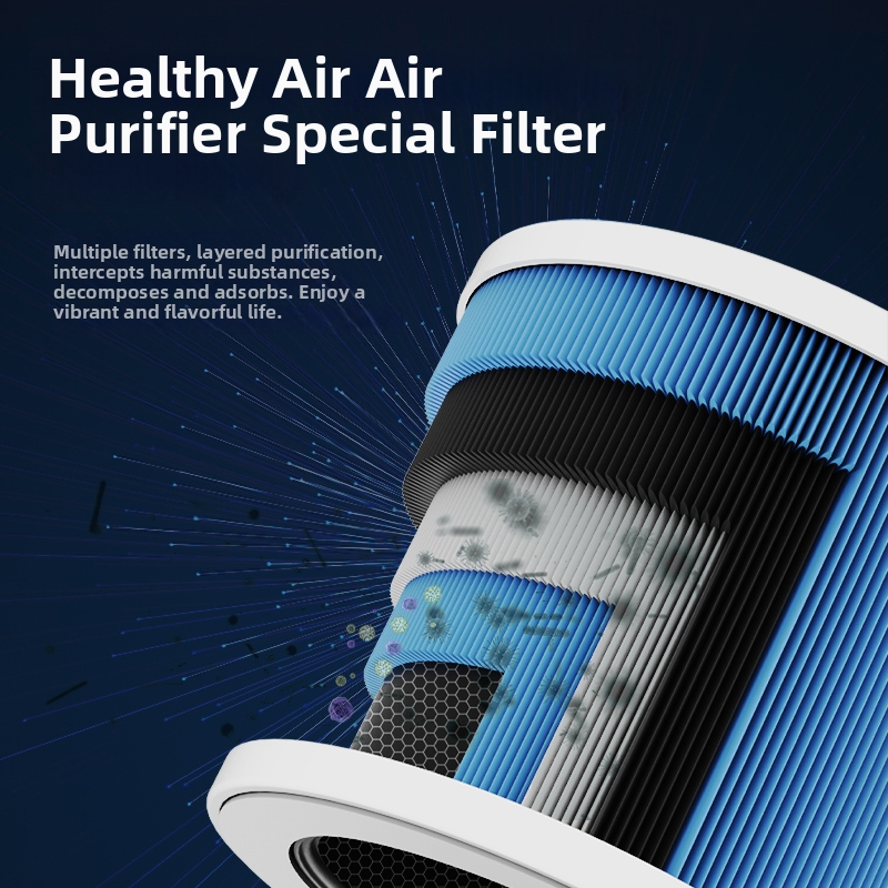 Γεννήτρια Αρνητικών Ιονίων Καθαριστής Αέρα για Μικρούς Χώρους, 50 m3/h, Τροφοδοσία DC, Αφής Έλεγχος, Χαμηλός Θόρυβος ≤36 dB, Κατάλληλος έως 10 m²