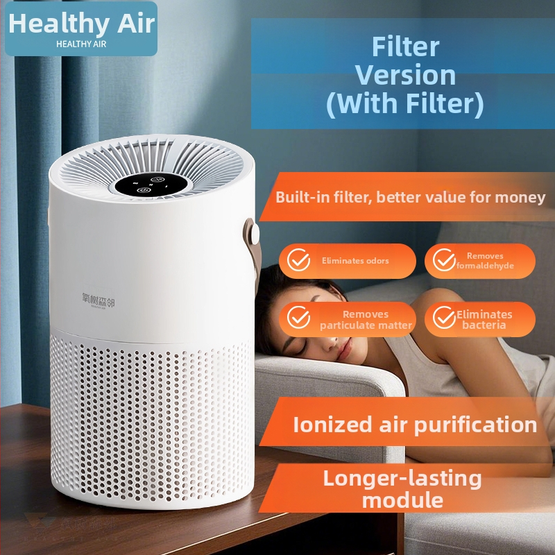 Γεννήτρια Αρνητικών Ιονίων Καθαριστής Αέρα για Μικρούς Χώρους, 50 m3/h, Τροφοδοσία DC, Αφής Έλεγχος, Χαμηλός Θόρυβος ≤36 dB, Κατάλληλος έως 10 m²