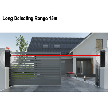Mixiyou Senzor IR cu fascicul unic, alarmă activă, detector cablat pentru controlul accesului și deschiderea ușii