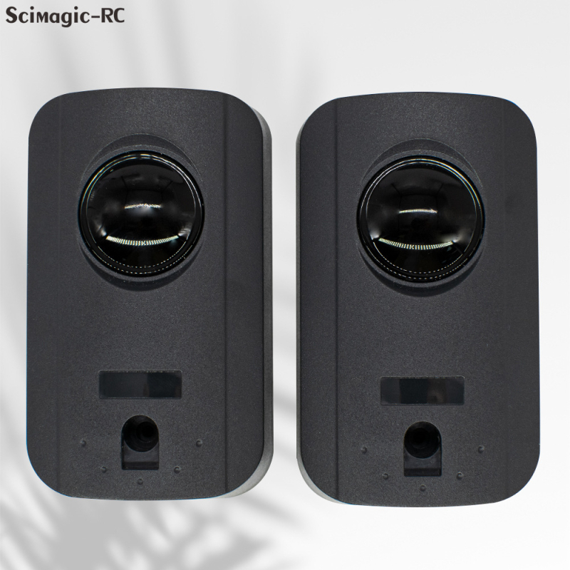 Mixiyou Senzor IR cu fascicul unic, alarmă activă, detector cablat pentru controlul accesului și deschiderea ușii