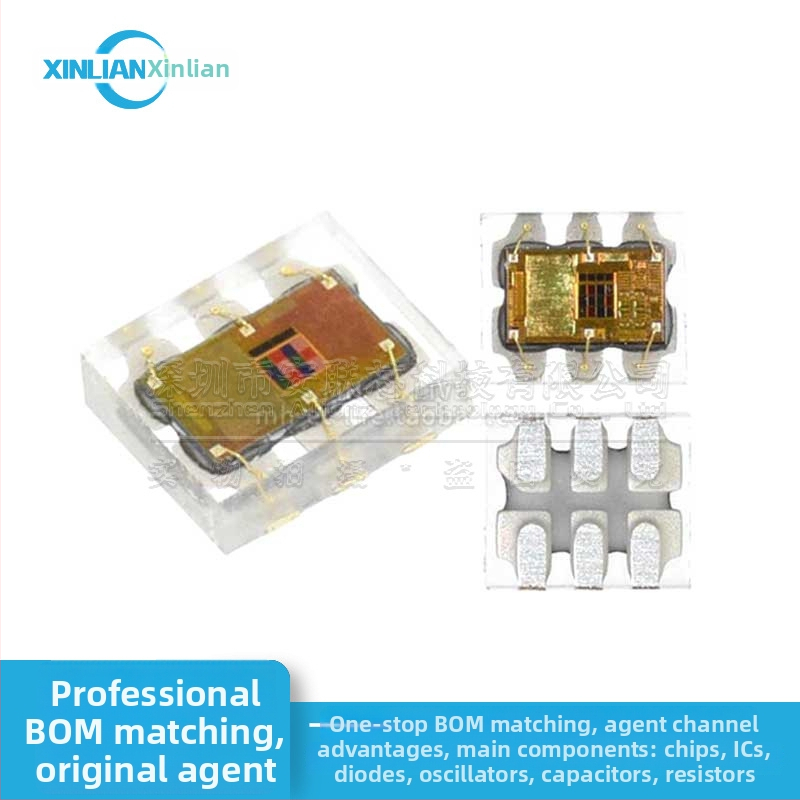 Senzor de culoare TCS34727FN cu filtru IR, senzor digital fotoelectric pentru recunoașterea culorii, compatibil cu TCS3472