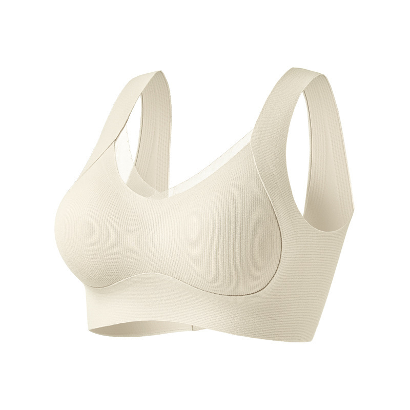 Wrap Bra/Bandeau | 80–90% Poliester | Trokutasta košarica | Prozračan, Bezšivni, Podrška, Termalno, Duboki leđa, Slatki stil