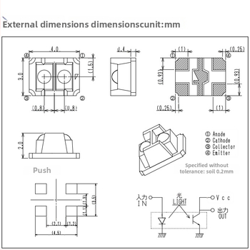 SG130 fotoelektrický reflexný senzor od KODENSHI
