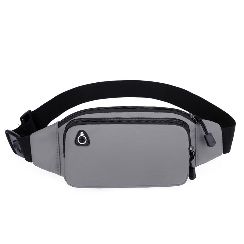 Спортна чанта за талия с еластична лента, унисекс, полиестер, дишаща, ултралека, за открити спортове