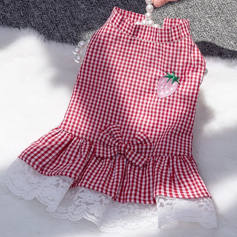 Pet Duoduo haljina s pamukom u stilu princeze za pse