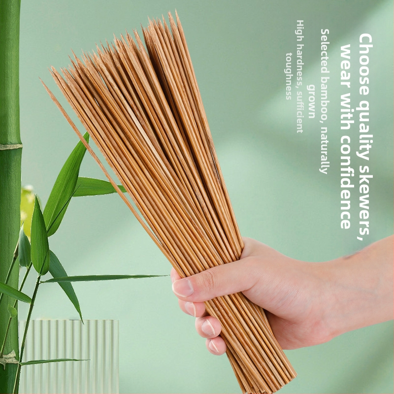 Karbonizované bambusové špízy - extratvrdé, prispôsobiteľná úprava, Spring Peak, bambus Moso, prvotriedna kvalita