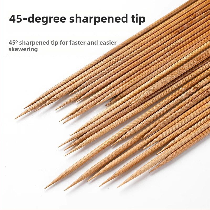 Karbonizované bambusové špízy - extratvrdé, prispôsobiteľná úprava, Spring Peak, bambus Moso, prvotriedna kvalita