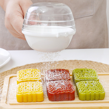 ECHO lisztszitó leválasztható kézi szűrőhálóval és mérőedénnyel, Japánban gyártva