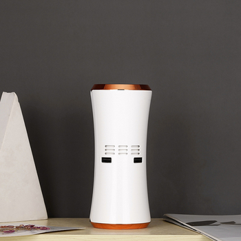 Απολυμαντής αέρα αυτοκινήτου AS12, USB τροφοδοσία 5V, 12W, συγκέντρωση αρνητικών ιονίων 10 εκατομμύριων ιον/cm³, κάλυψη έως 10 m²