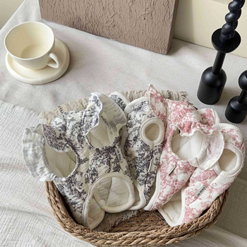 Odjeća za kućne ljubimce: pamučni kaput kineskog stila s motivom tinte, unisex, pogodno za pse i mačke