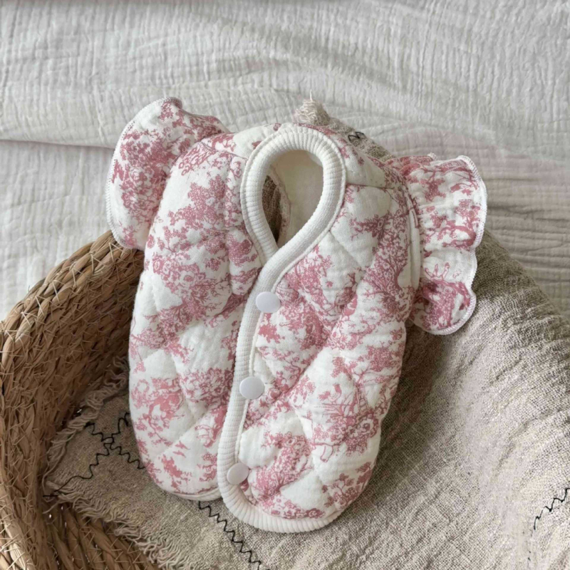 Odjeća za kućne ljubimce: pamučni kaput kineskog stila s motivom tinte, unisex, pogodno za pse i mačke