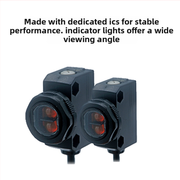 G5H fotoelektrični prekidač, senzor crvene svjetlosti, domet 0.1-3 m, 24 V, izlaz NPN/PNP