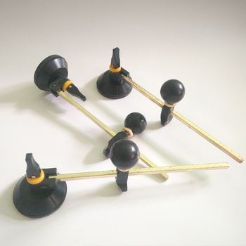 Стъклен инструмент за пробиване на дупки с 6-колесен ролерен компасен нож; Бранд Health tools; Приложими индустрии: дълбока обработка на стъкло; Производствен процес: електроплакиране.