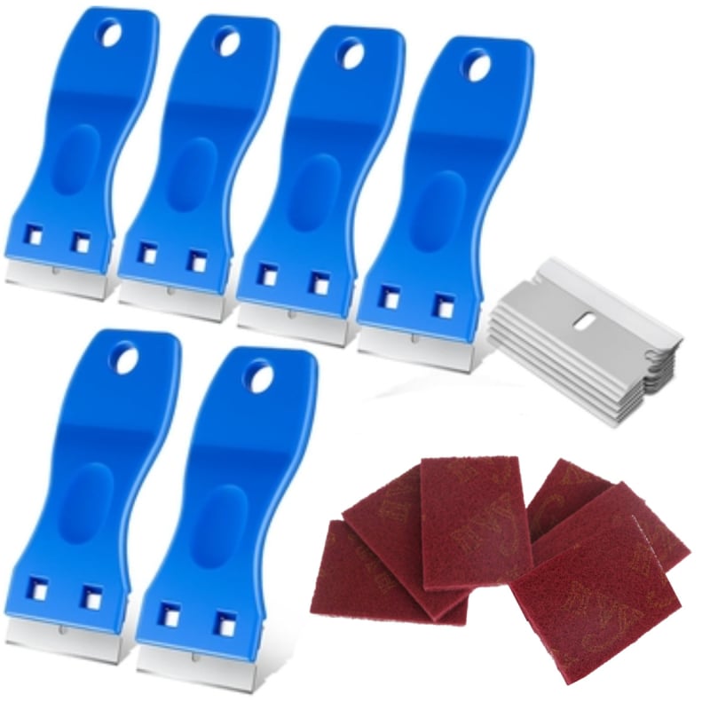 Kapar za staklenu ploču s neabrazivnim setom za čišćenje i dodatnim zamjenskim oštricama