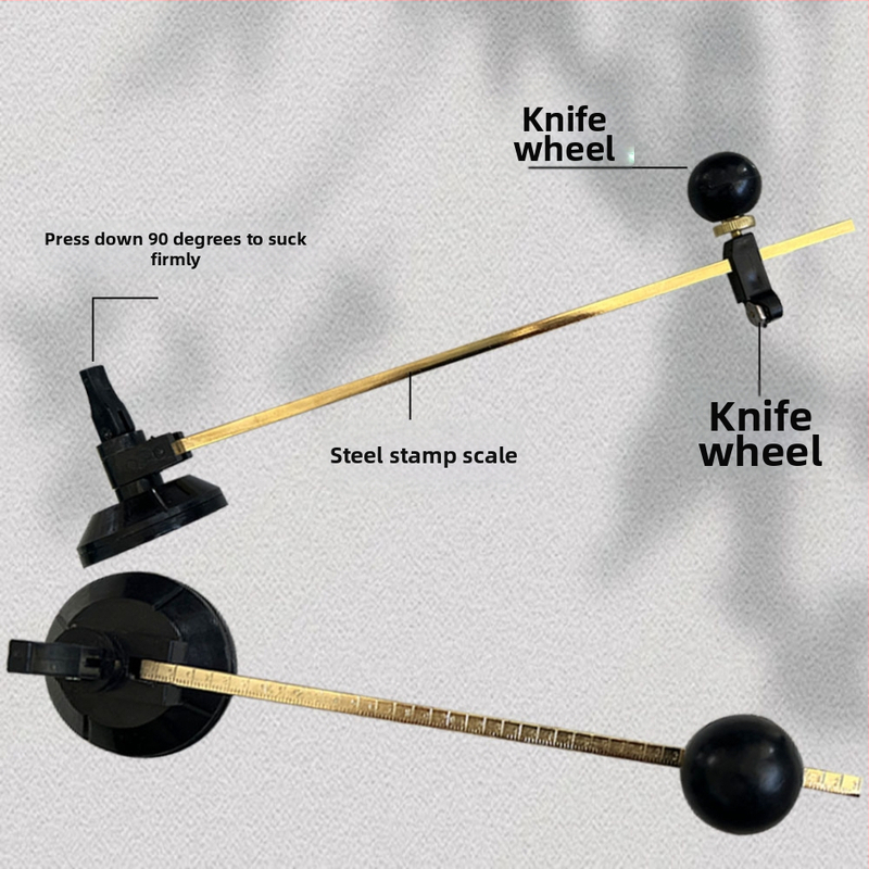 Changshunda šesťkoliesový profesionálny kruhový rezák na sklo