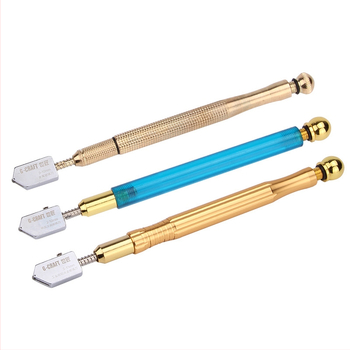 Tăietor de sticlă cu role – model din aliaj de aluminiu, grosimea tăierii 5–15 mm, lamă metalică, seria de tăietori pentru sticlă