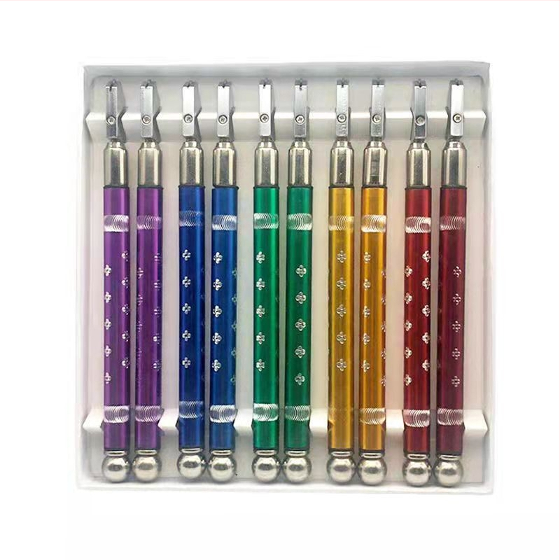 Cuțit manual pentru sticlă cu role — model Colorful, cu vârf de tăiere din carbură, pentru plăci ceramice și sticlă, grosime de tăiere 10–20 mm, procesare personalizabilă