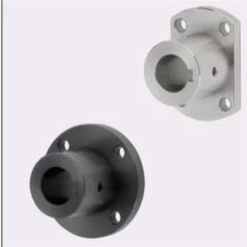 Suport pentru ax ghid din aliaj de aluminiu, cu șezut flanș circular, ax optic fix, canelură pentru cheie 20/25