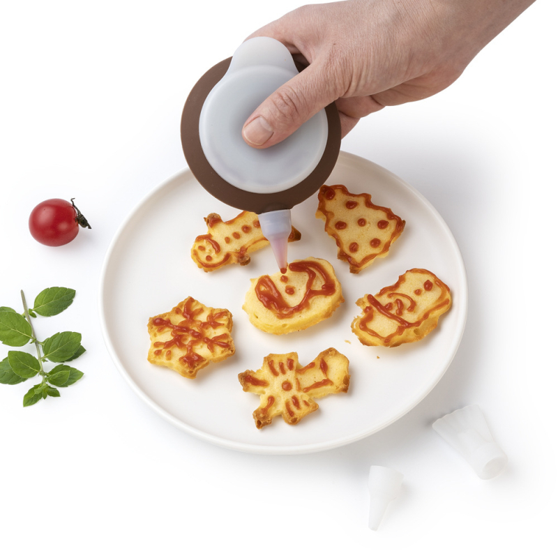 Po Hui silikonska vrećica za ukrašavanje — prehrambeni silikon, za DIY dekoracije, moderni minimalistički stil, vrh/torbica/pištolj za ukrašavanje, lansirana 2018