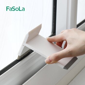 FaSoLa βούρτσα καθαρισμού – πλαστική βούρτσα για μπάνιο και κουζίνα, κατάλληλη για καθρέπτες, γυάλινες επιφάνειες