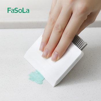 FaSoLa βούρτσα καθαρισμού – πλαστική βούρτσα για μπάνιο και κουζίνα, κατάλληλη για καθρέπτες, γυάλινες επιφάνειες