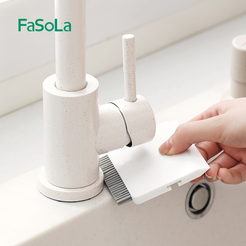 FaSoLa βούρτσα καθαρισμού – πλαστική βούρτσα για μπάνιο και κουζίνα, κατάλληλη για καθρέπτες, γυάλινες επιφάνειες