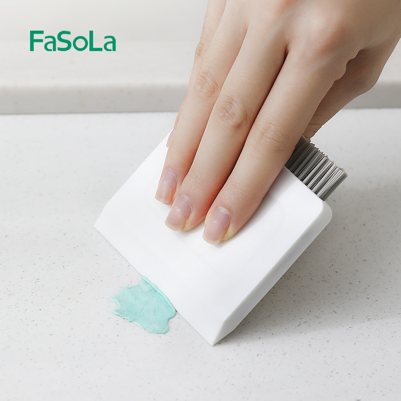 FaSoLa βούρτσα καθαρισμού – πλαστική βούρτσα για μπάνιο και κουζίνα, κατάλληλη για καθρέπτες, γυάλινες επιφάνειες