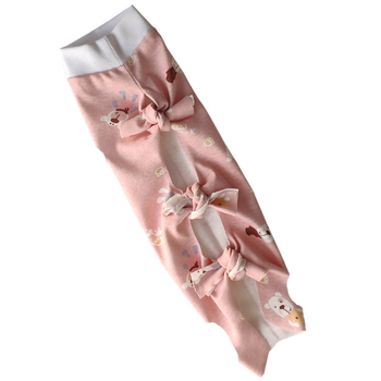 Îmbrăcăminte postoperatorie pentru pisici – bumbac, stil lejer, brand Little Brother, pentru femele, anti-licking, prevenire căderii părului